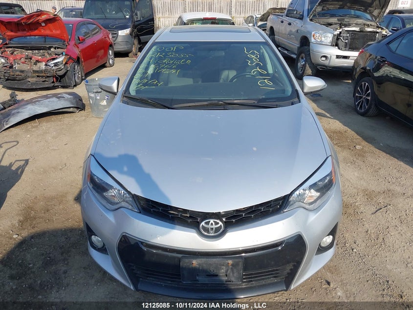 2014 Toyota Corolla Le VIN: 2T1BURHE6EC169616 Lot: 12125085