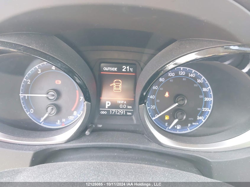 2014 Toyota Corolla Le VIN: 2T1BURHE6EC169616 Lot: 12125085