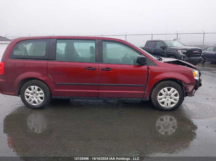 2017 Dodge Grand Caravan Se VIN: 2C4RDGBG1HR607203 Lot: 12125096