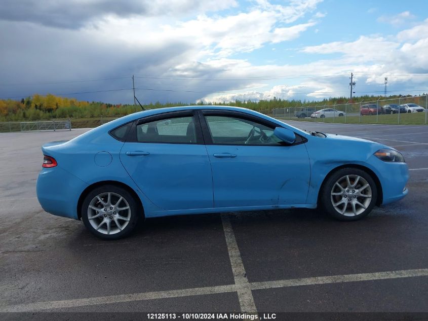 2013 Dodge Dart Sxt VIN: 1C3CDFBA1DD183955 Lot: 12125113