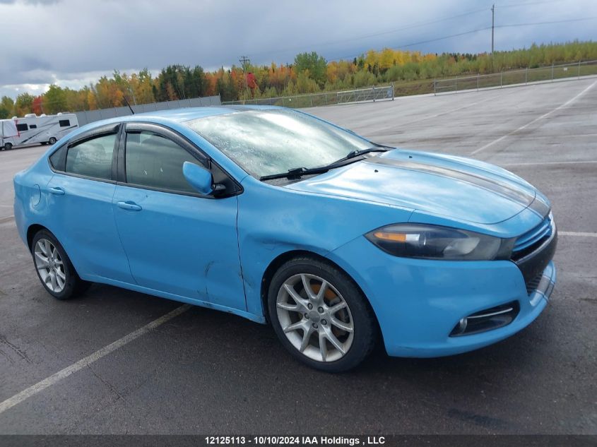 2013 Dodge Dart Sxt VIN: 1C3CDFBA1DD183955 Lot: 12125113