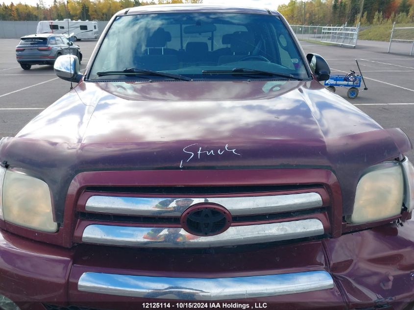 2005 Toyota Tundra Access Cab Sr5 VIN: 5TBBT44185S458795 Lot: 12125114