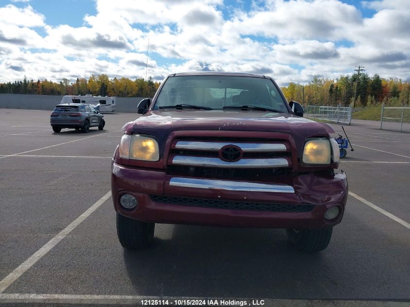 2005 Toyota Tundra Access Cab Sr5 VIN: 5TBBT44185S458795 Lot: 12125114