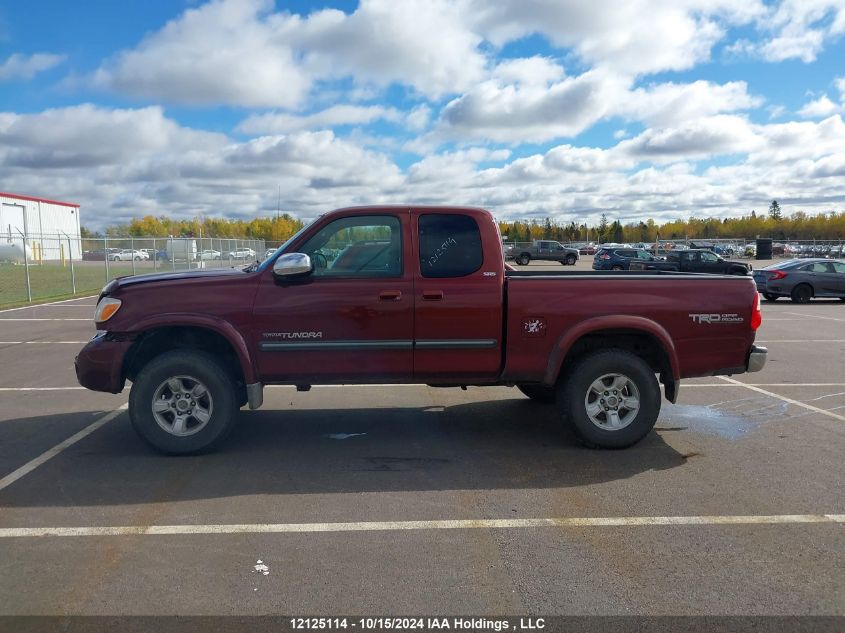 2005 Toyota Tundra Access Cab Sr5 VIN: 5TBBT44185S458795 Lot: 12125114