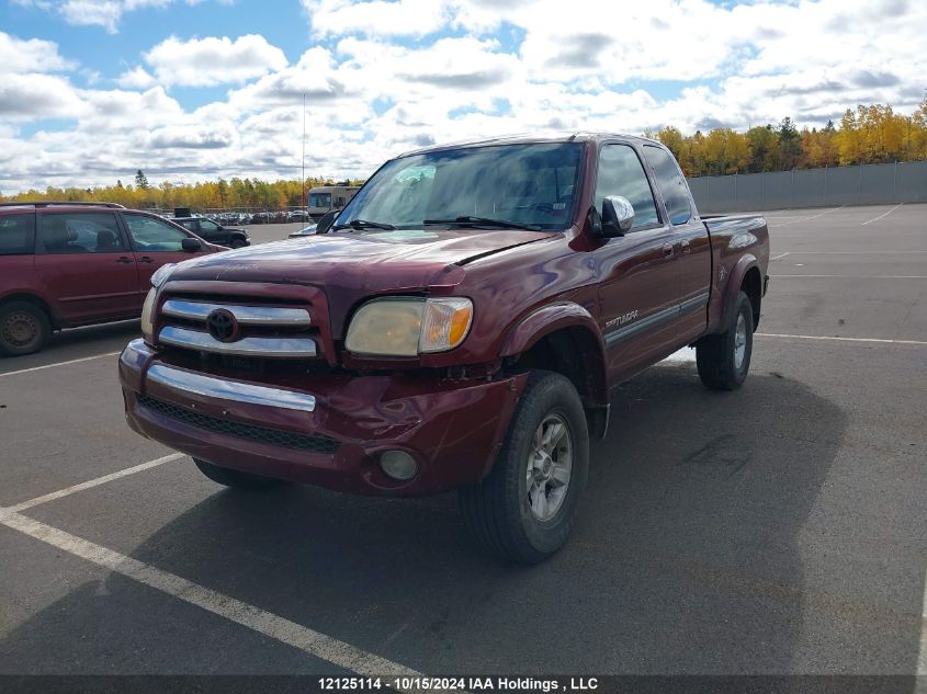 2005 Toyota Tundra Access Cab Sr5 VIN: 5TBBT44185S458795 Lot: 12125114