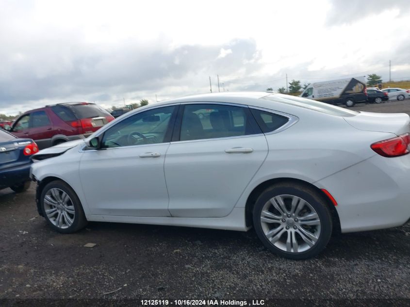 2016 Chrysler 200 Limited VIN: 1C3CCCAB3GN156301 Lot: 12125119