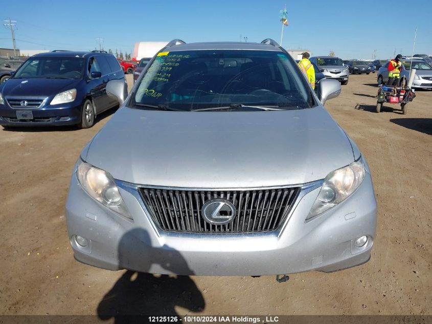 2011 Lexus Rx 350 VIN: 2T2BK1BA1BC101339 Lot: 12125126