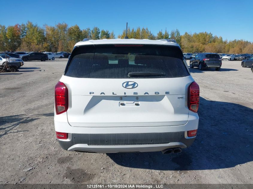 2022 Hyundai Palisade Sel VIN: KM8R2DHE8NU432291 Lot: 12125161