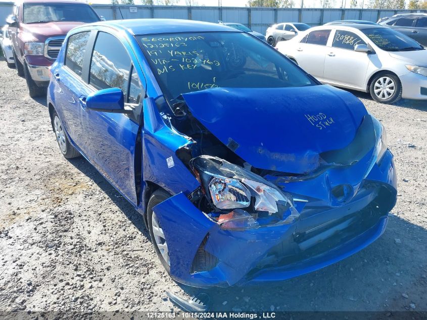 2019 Toyota Yaris Le VIN: VNKKTUD39KA102462 Lot: 12125163