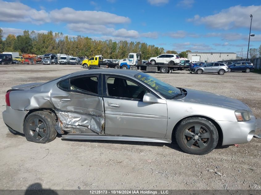 2008 Pontiac Grand Prix VIN: 2G2WP552981180371 Lot: 12125173