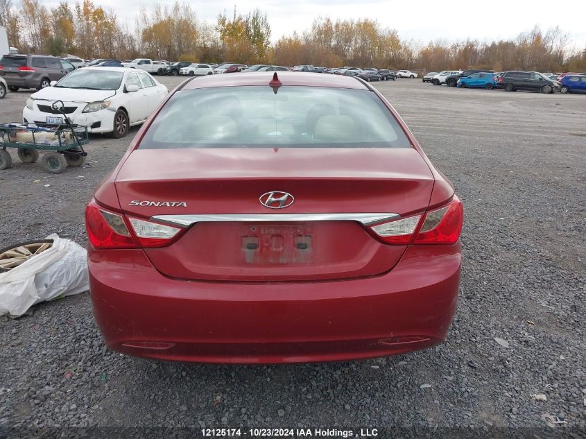 2012 Hyundai Sonata Gls VIN: 5NPEB4AC5CH395235 Lot: 12125174