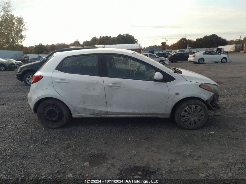 2012 Mazda Mazda2 VIN: JM1DE1KY7C0138487 Lot: 12125224