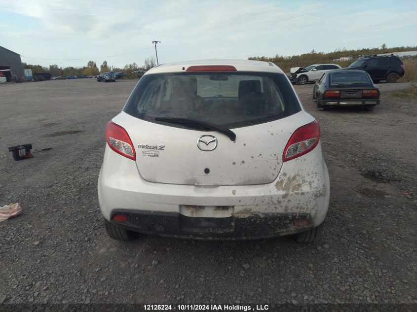 2012 Mazda Mazda2 VIN: JM1DE1KY7C0138487 Lot: 12125224