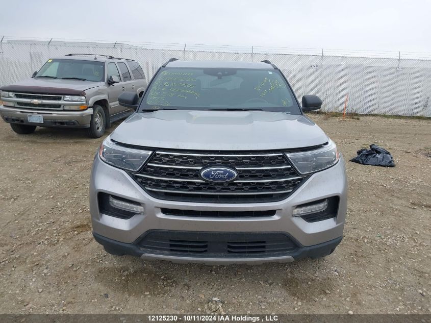 2020 Ford Explorer Xlt VIN: 1FMSK8DH4LGB16956 Lot: 12125230