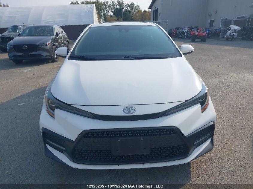 2020 Toyota Corolla Se VIN: 5YFB4RBE6LP020628 Lot: 12125235