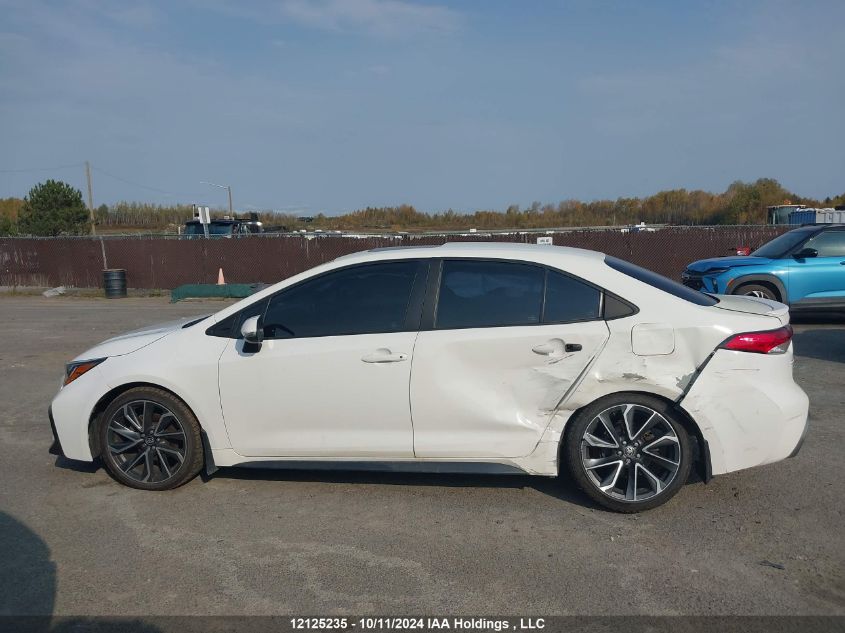 2020 Toyota Corolla Se VIN: 5YFB4RBE6LP020628 Lot: 12125235