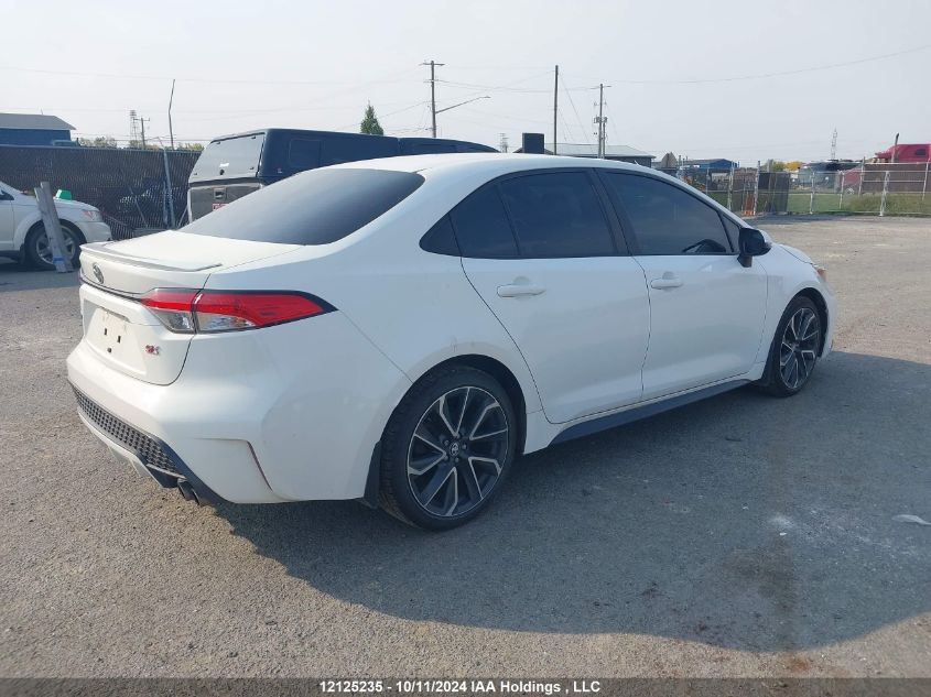 2020 Toyota Corolla Se VIN: 5YFB4RBE6LP020628 Lot: 12125235