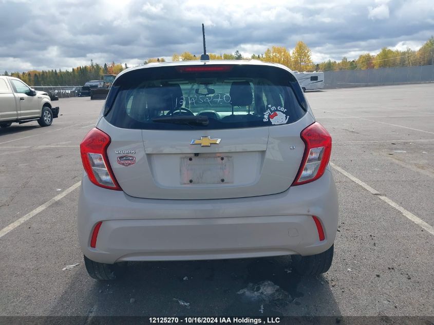 2018 Chevrolet Spark VIN: KL8CD6SA5JC443621 Lot: 12125270