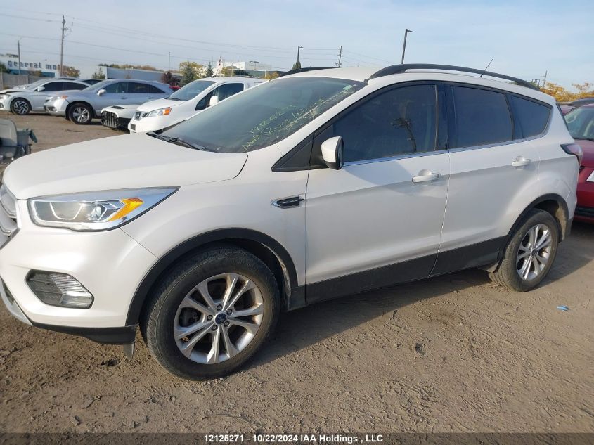 2018 Ford Escape Sel VIN: 1FMCU9HD2JUD39572 Lot: 12125271