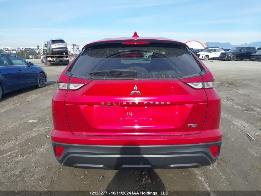 2022 Mitsubishi Eclipse Cross VIN: JA4ATUAA6NZ613683 Lot: 12125277