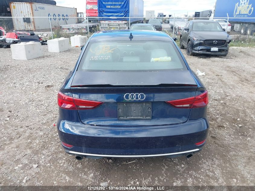 2017 Audi A3 VIN: WAUE8GFF4H1013663 Lot: 12125292