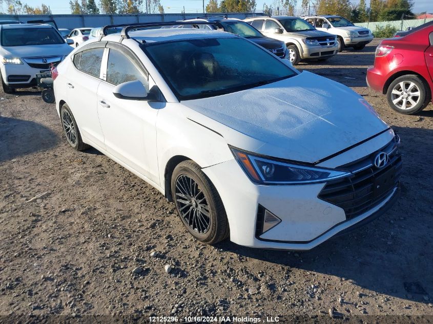 2020 Hyundai Elantra Essential Auto Ivt VIN: KMHD74LFXLU110843 Lot: 12125296