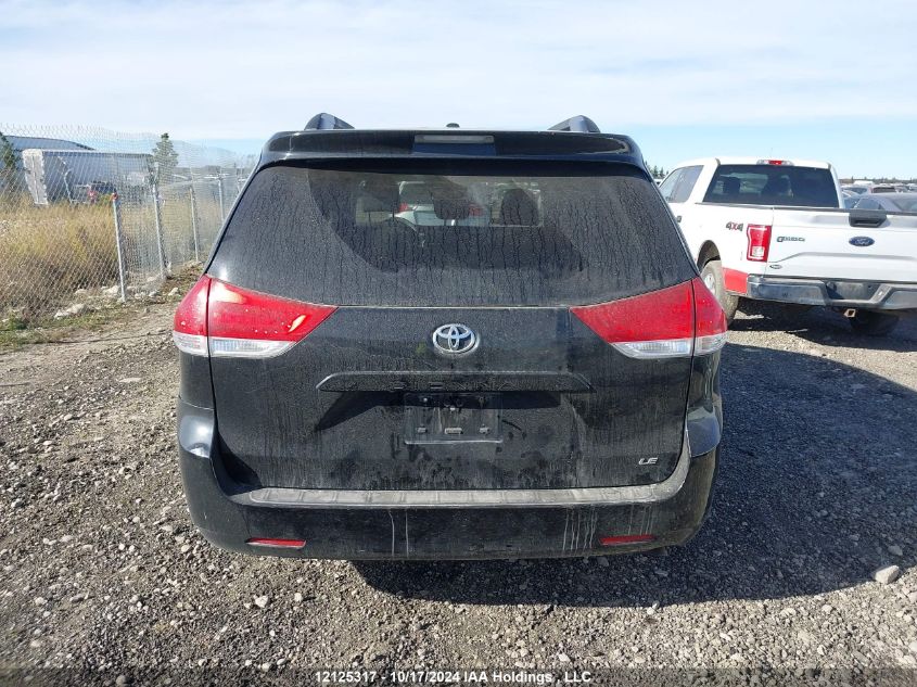 2012 Toyota Sienna Le VIN: 5TDKK3DC7CS206619 Lot: 12125317