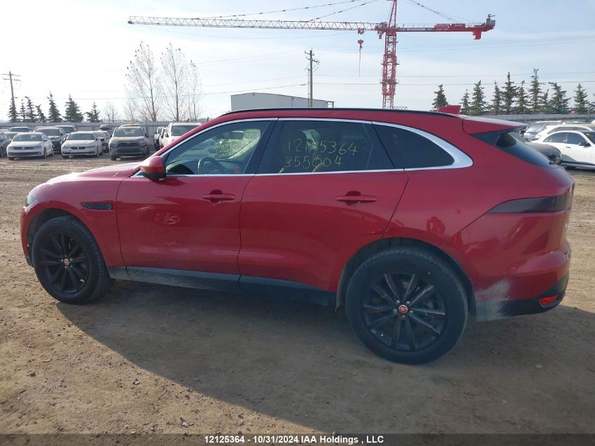 2019 Jaguar F-Pace Prestige VIN: SADCK2GX6KA355004 Lot: 12125364