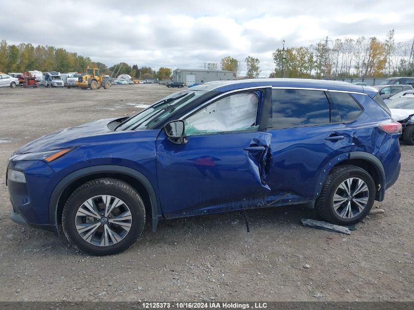 2021 Nissan Rogue VIN: 5N1AT3BBXMC671154 Lot: 12125373