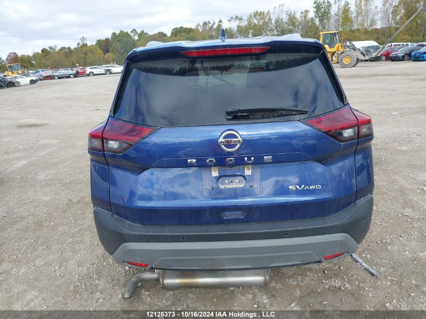 2021 Nissan Rogue VIN: 5N1AT3BBXMC671154 Lot: 12125373