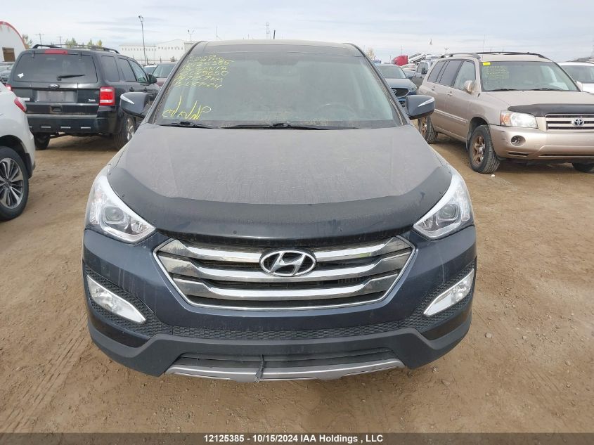 2013 Hyundai Santa Fe Sport VIN: 5XYZUDLA4DG079650 Lot: 12125385