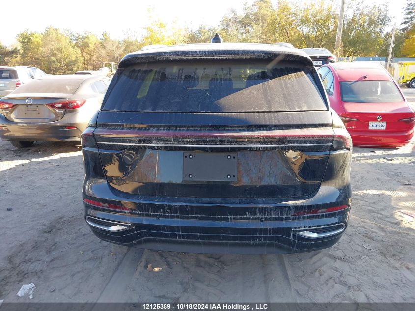 2024 Lincoln Nautilus Reserve VIN: 5LMPJ8KA3RJ826342 Lot: 12125389