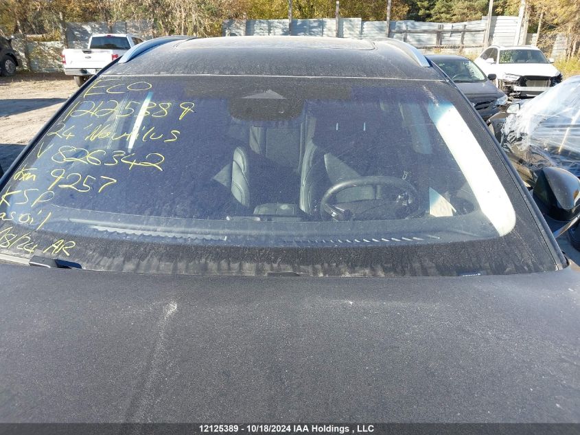 2024 Lincoln Nautilus Reserve VIN: 5LMPJ8KA3RJ826342 Lot: 12125389