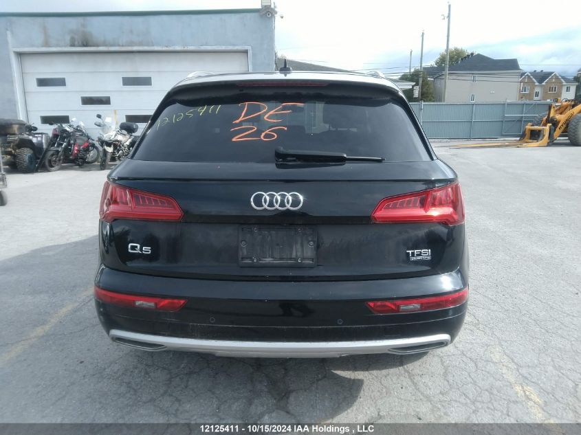 2018 Audi Q5 VIN: WA1BNAFY5J2075077 Lot: 12125411