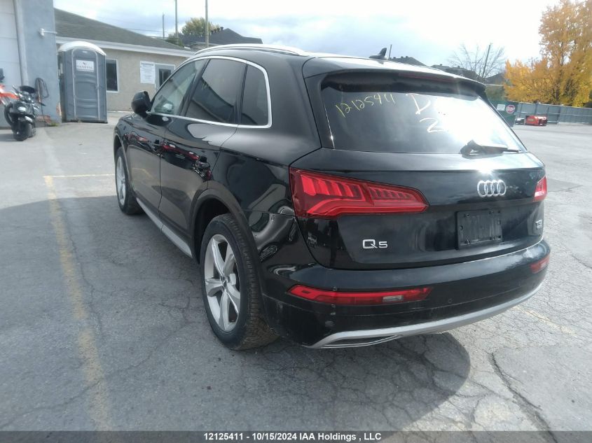 2018 Audi Q5 VIN: WA1BNAFY5J2075077 Lot: 12125411