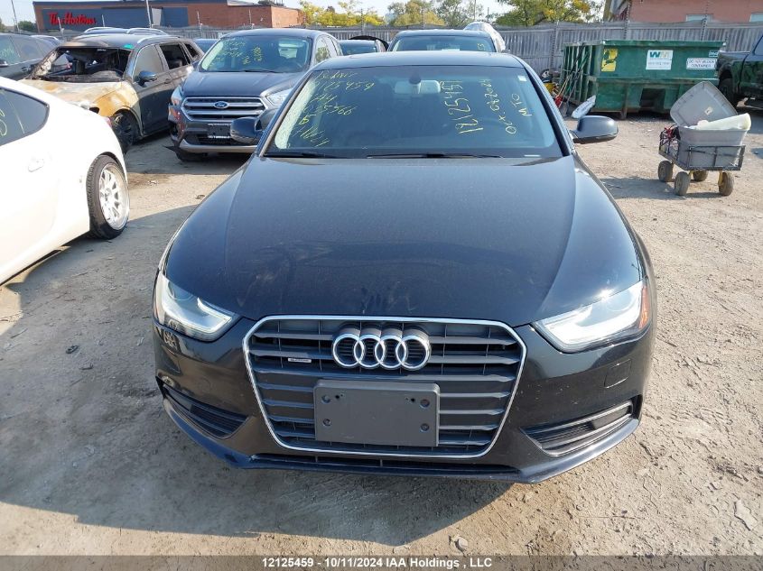 2013 Audi A4 VIN: WAUFFCFL1DN035566 Lot: 12125459