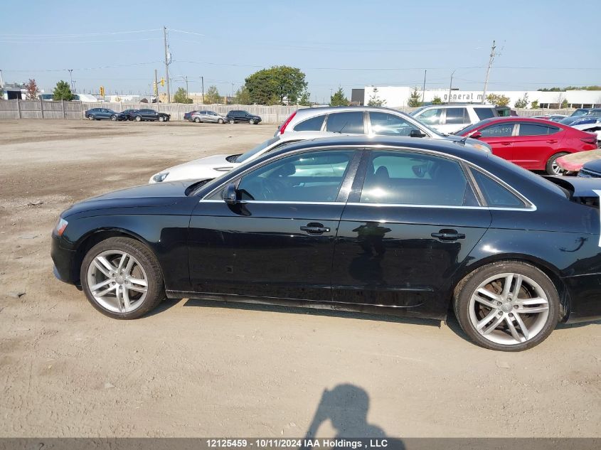 2013 Audi A4 VIN: WAUFFCFL1DN035566 Lot: 12125459