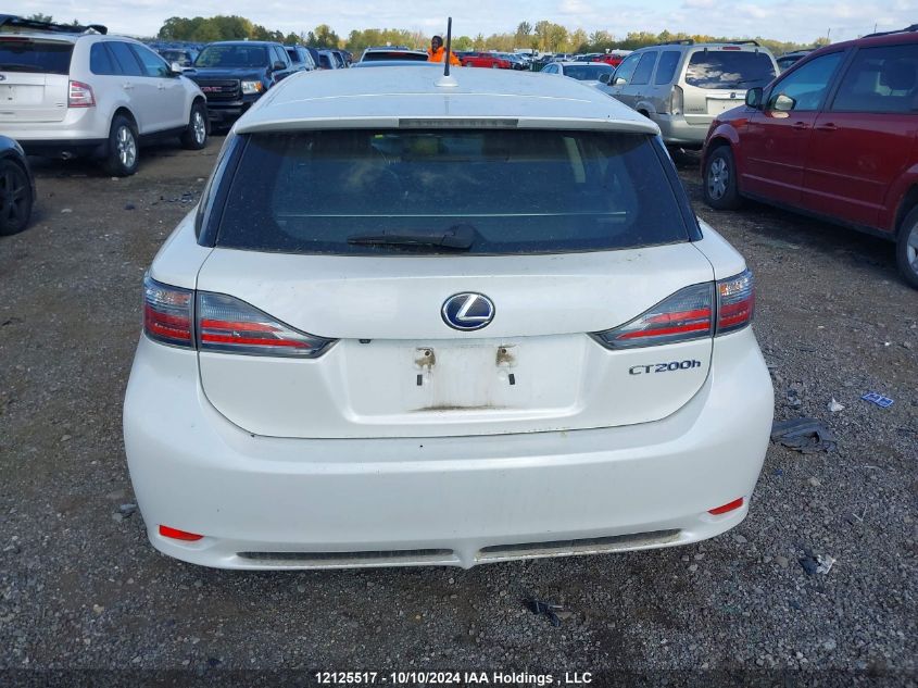 2012 Lexus Ct 200 VIN: JTHKD5BH1C2045503 Lot: 12125517