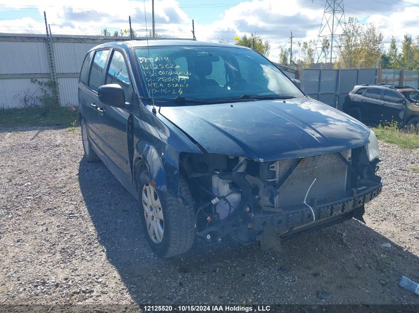 2013 Dodge Grand Caravan VIN: 2C4RDGBG2DR786099 Lot: 12125520