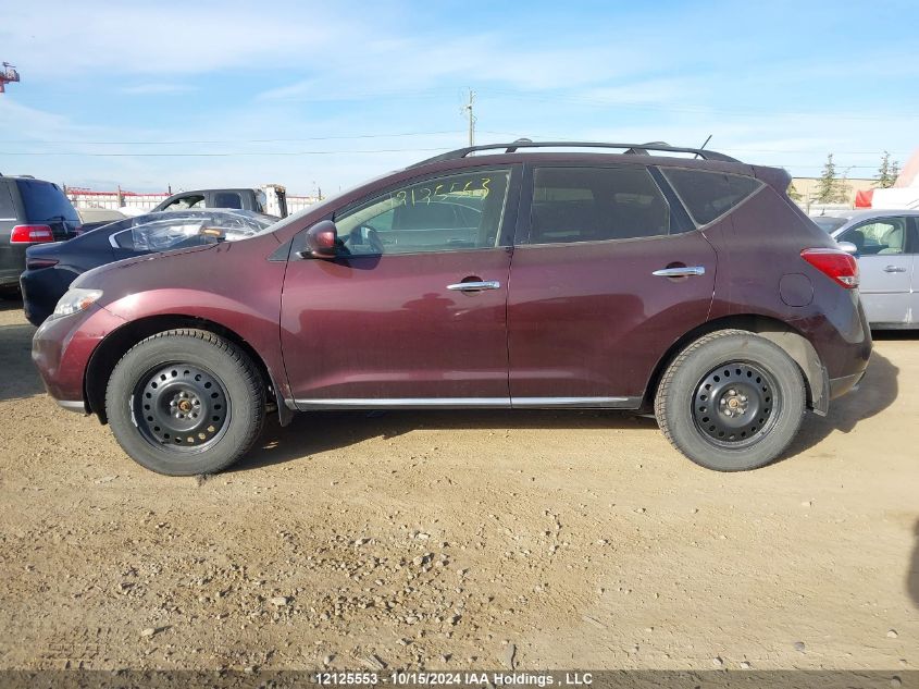 2013 Nissan Murano VIN: JN8AZ1MW5DW312448 Lot: 12125553