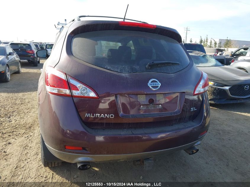 2013 Nissan Murano VIN: JN8AZ1MW5DW312448 Lot: 12125553