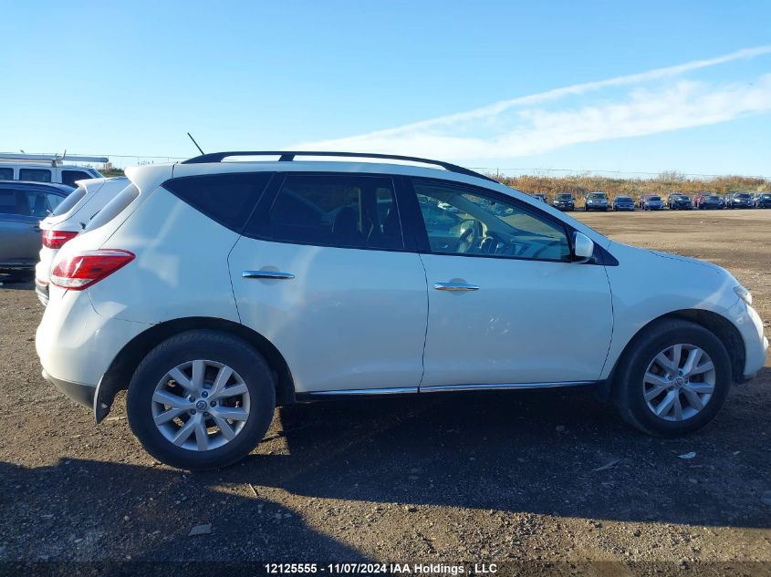 2011 Nissan Murano S/Sl/Le VIN: JN8AZ1MW8BW175034 Lot: 12125555