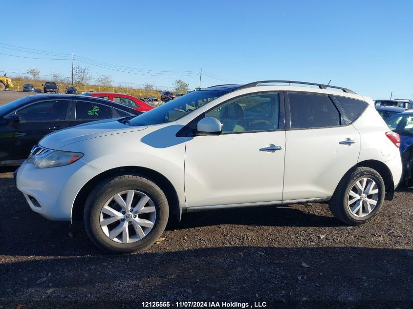 2011 Nissan Murano S/Sl/Le VIN: JN8AZ1MW8BW175034 Lot: 12125555