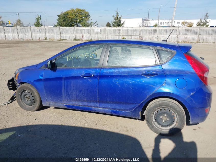 2014 Hyundai Accent Gl VIN: KMHCT5AE8EU178245 Lot: 12125559