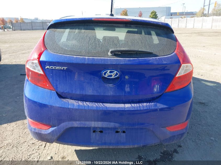 2014 Hyundai Accent Gl VIN: KMHCT5AE8EU178245 Lot: 12125559