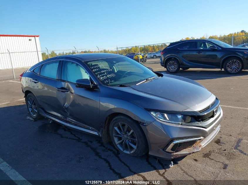 2021 Honda Civic Ex 4Dr VIN: 2HGFC2F79MH000437 Lot: 12125579