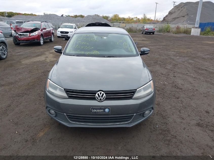 2012 Volkswagen Jetta Tdi VIN: 3VWDL7AJ6CM463977 Lot: 12125580