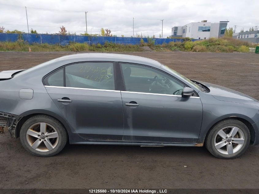 2012 Volkswagen Jetta Tdi VIN: 3VWDL7AJ6CM463977 Lot: 12125580