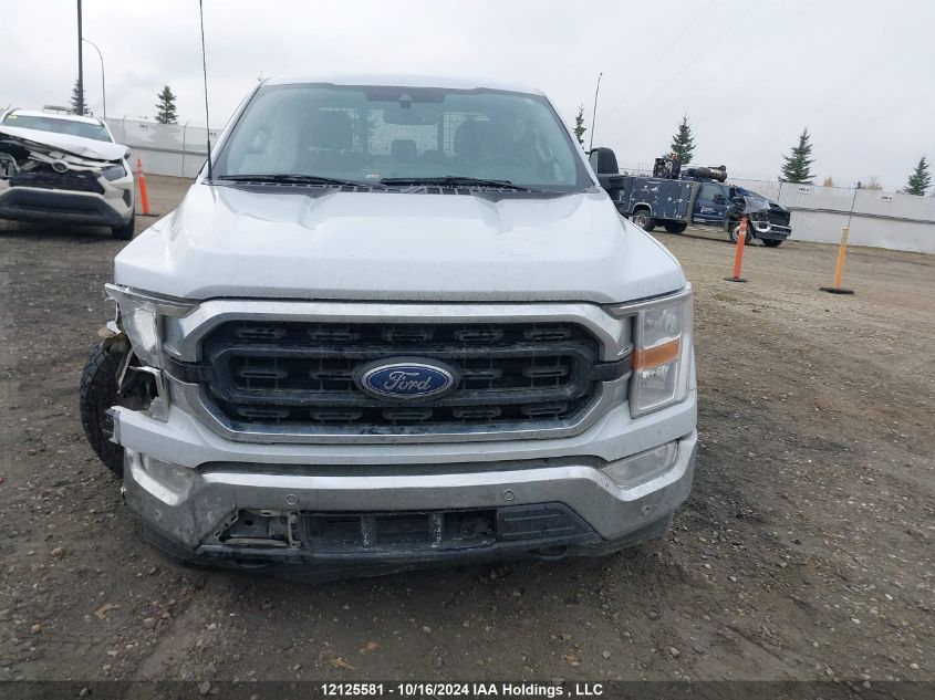 2021 Ford F150 Supercrew VIN: 1FTEW1EP5MKE84869 Lot: 12125581