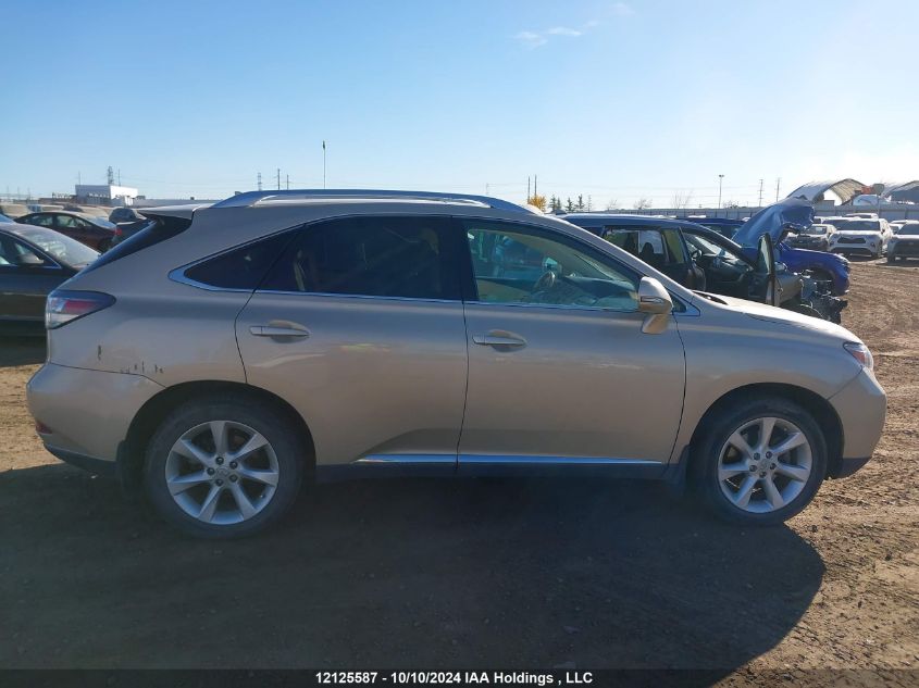 2010 Lexus Rx 350 VIN: 2T2BK1BA9AC043561 Lot: 12125587